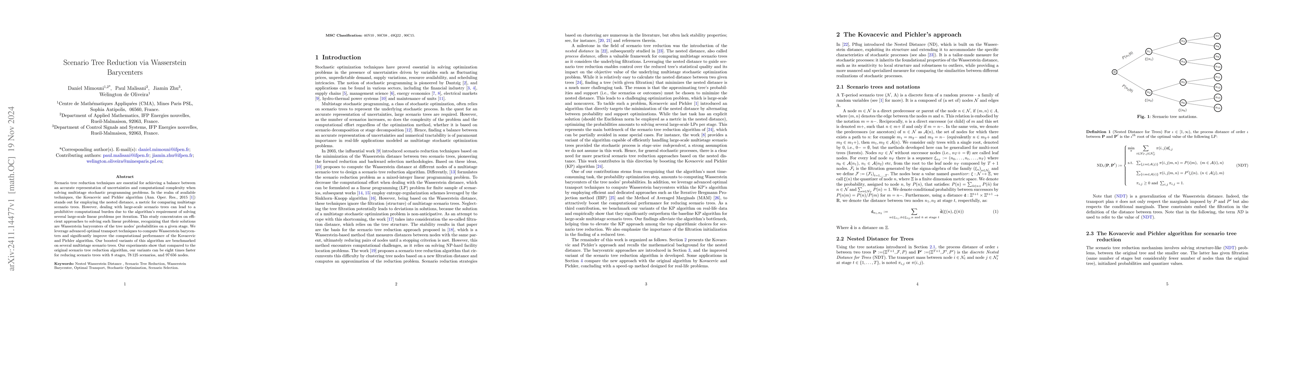 Thumbnail for Scenario Tree Reduction via Wasserstein Barycenters