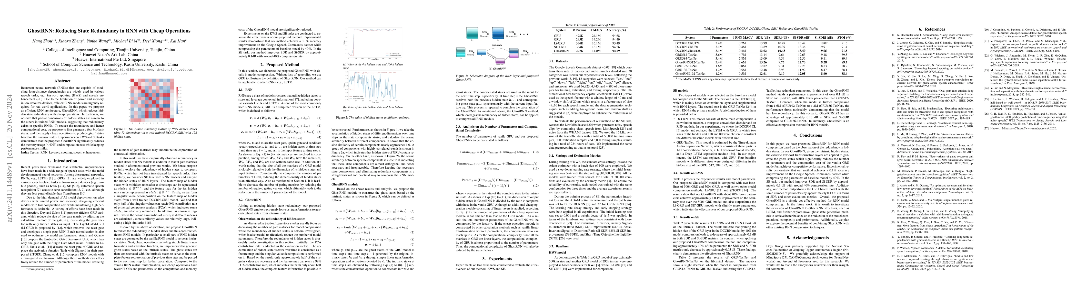Thumbnail for GhostRNN: Reducing State Redundancy in RNN with Cheap Operations