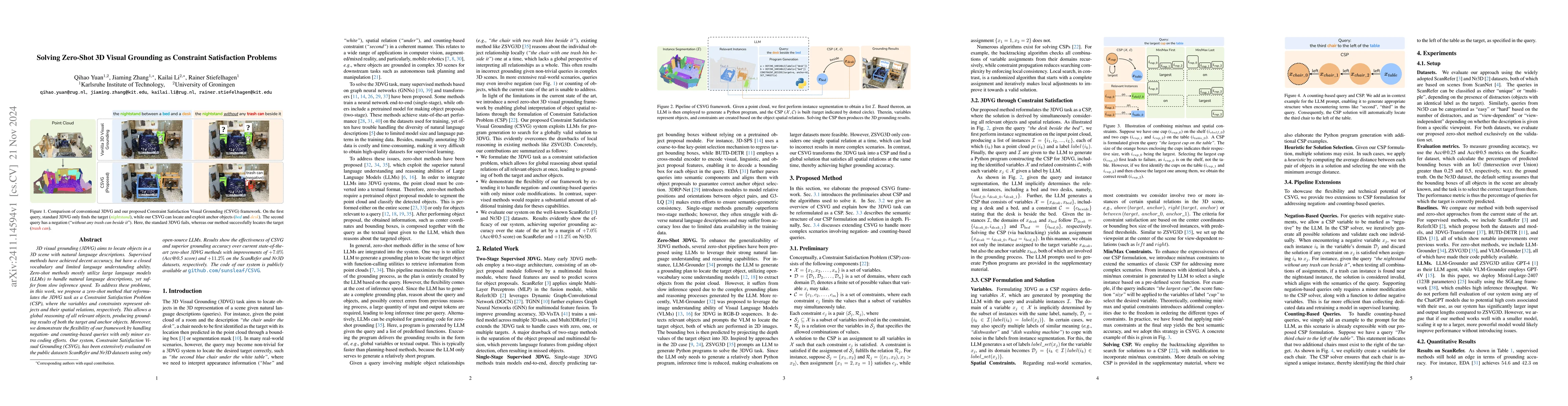 Thumbnail for Solving Zero-Shot 3D Visual Grounding as Constraint Satisfaction
  Problems