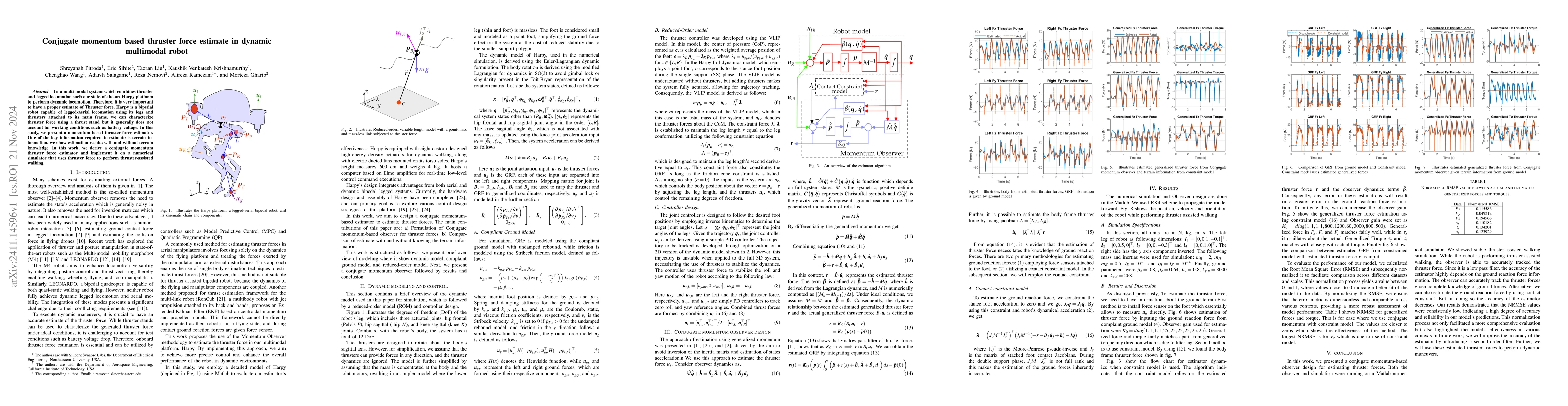 Thumbnail for Conjugate momentum based thruster force estimate in dynamic multimodal
  robot