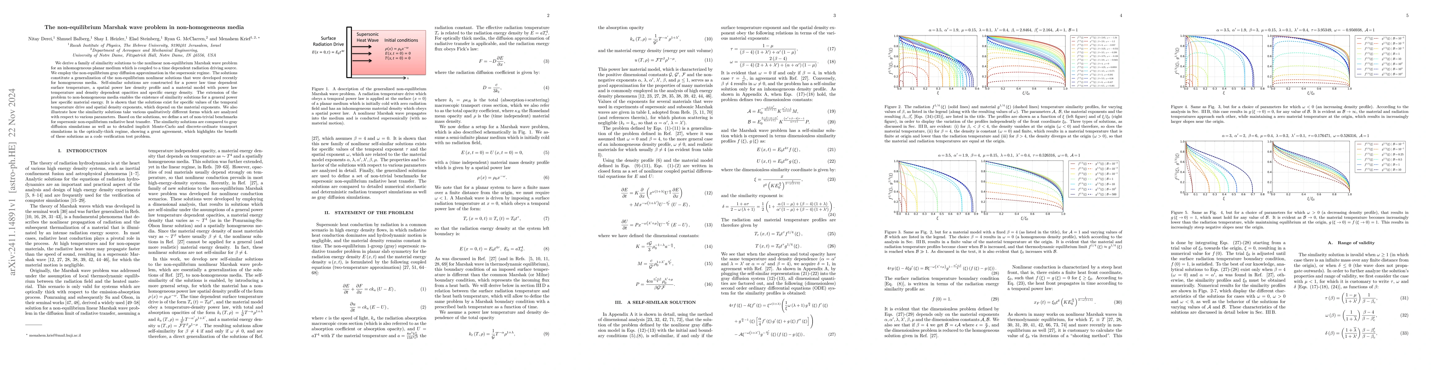 Thumbnail for The non-equilibrium Marshak wave problem in non-homogeneous media