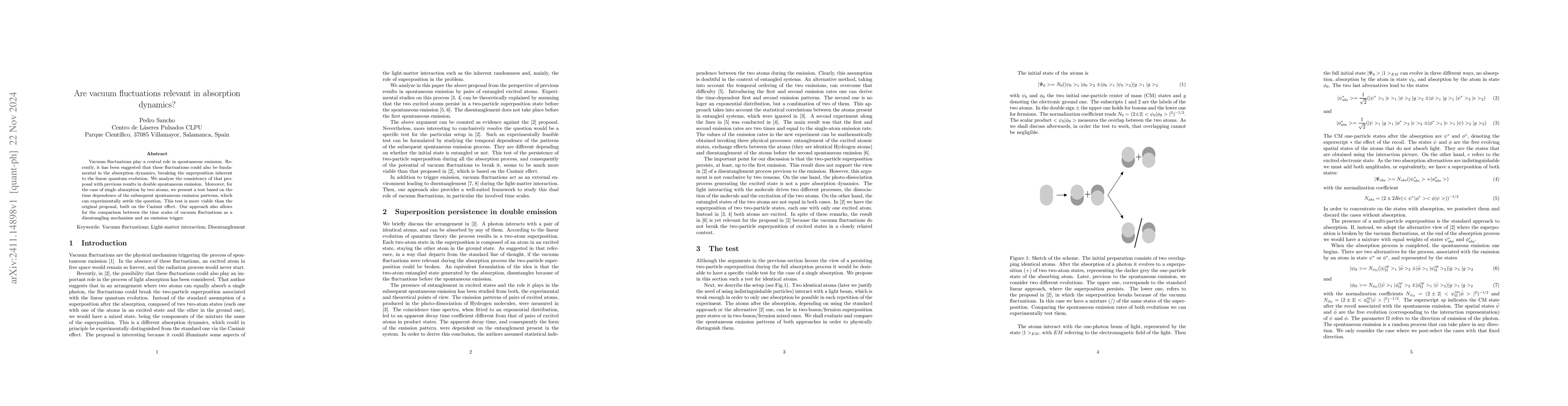 Thumbnail for Are vacuum fluctuations relevant in absorption dynamics?