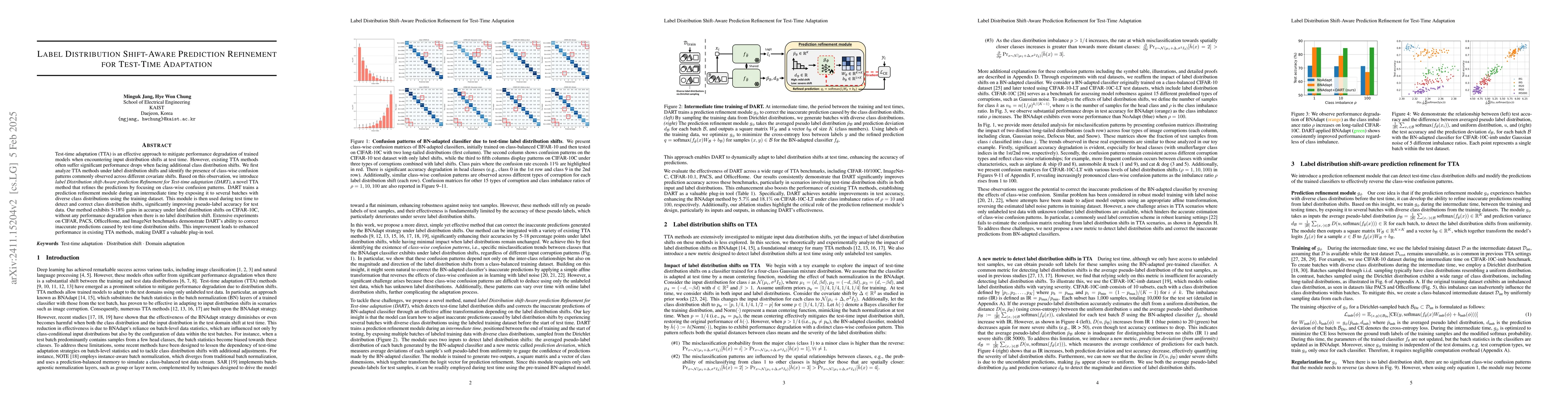 Thumbnail for Label Distribution Shift-Aware Prediction Refinement for Test-Time
  Adaptation