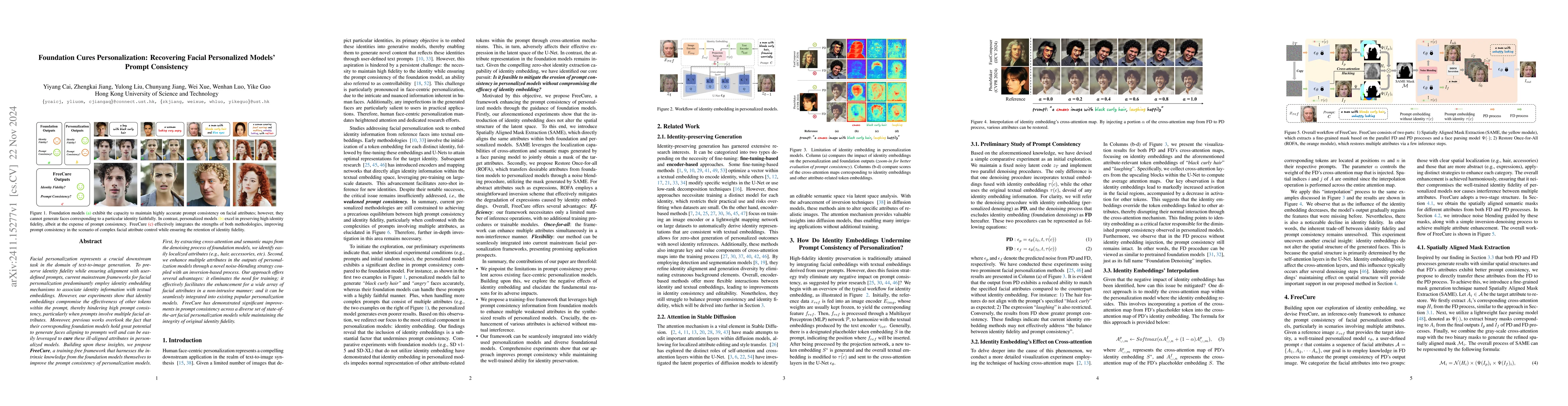 Thumbnail for Foundation Cures Personalization: Recovering Facial Personalized Models'
  Prompt Consistency