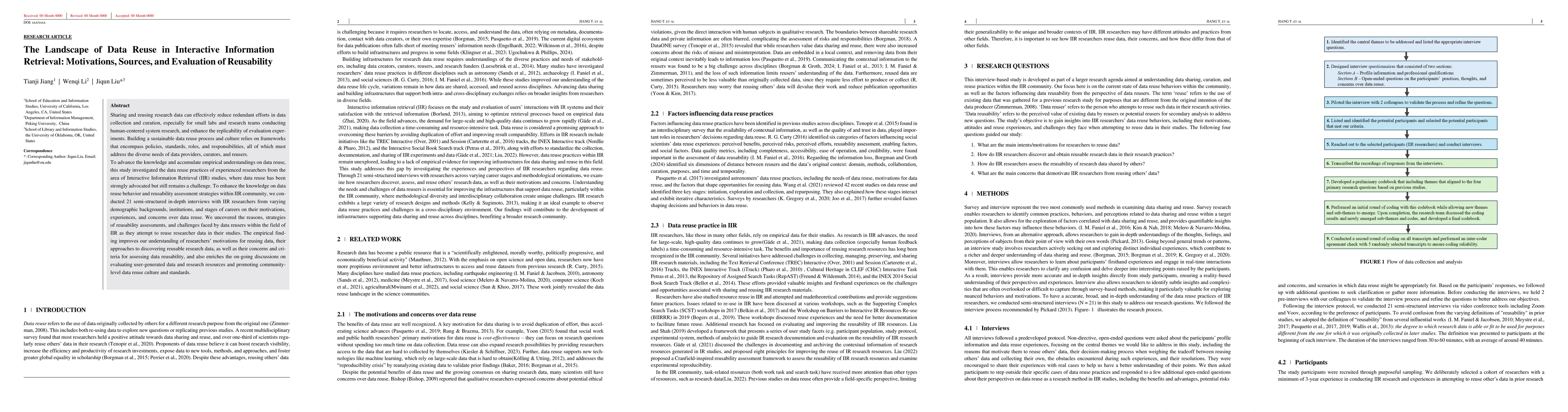 Thumbnail for The Landscape of Data Reuse in Interactive Information Retrieval:
  Motivations, Sources, and Evaluation of Reusability