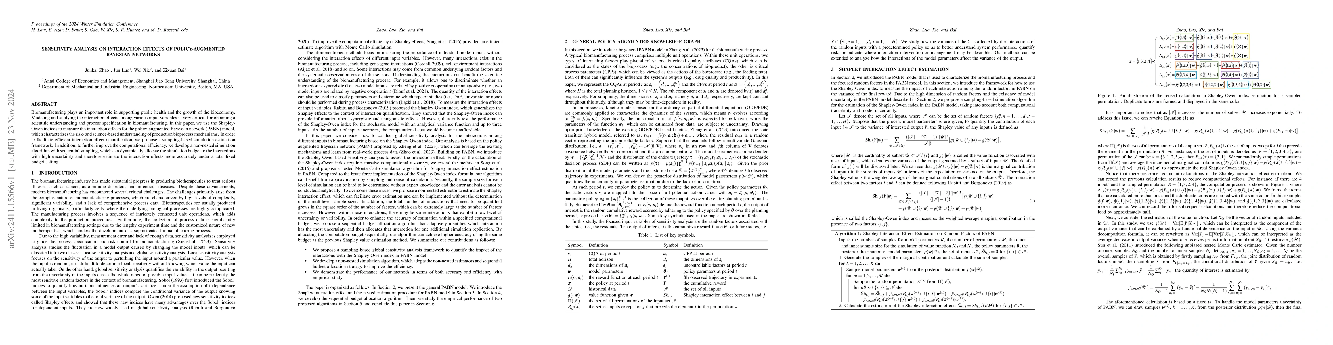 Thumbnail for Sensitivity Analysis on Interaction Effects of Policy-Augmented Bayesian
  Networks