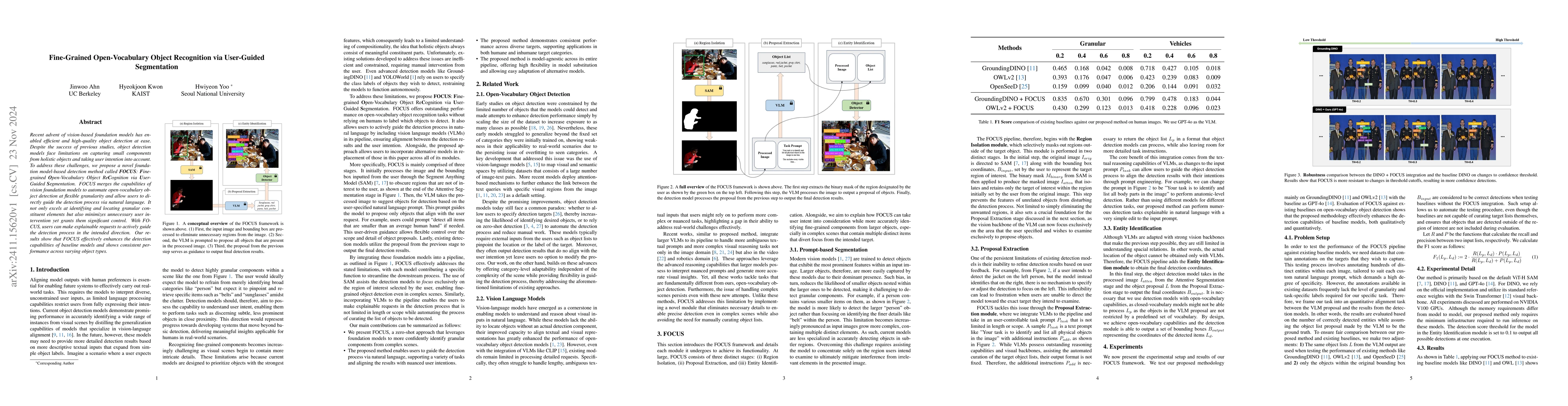 Thumbnail for Fine-Grained Open-Vocabulary Object Recognition via User-Guided
  Segmentation