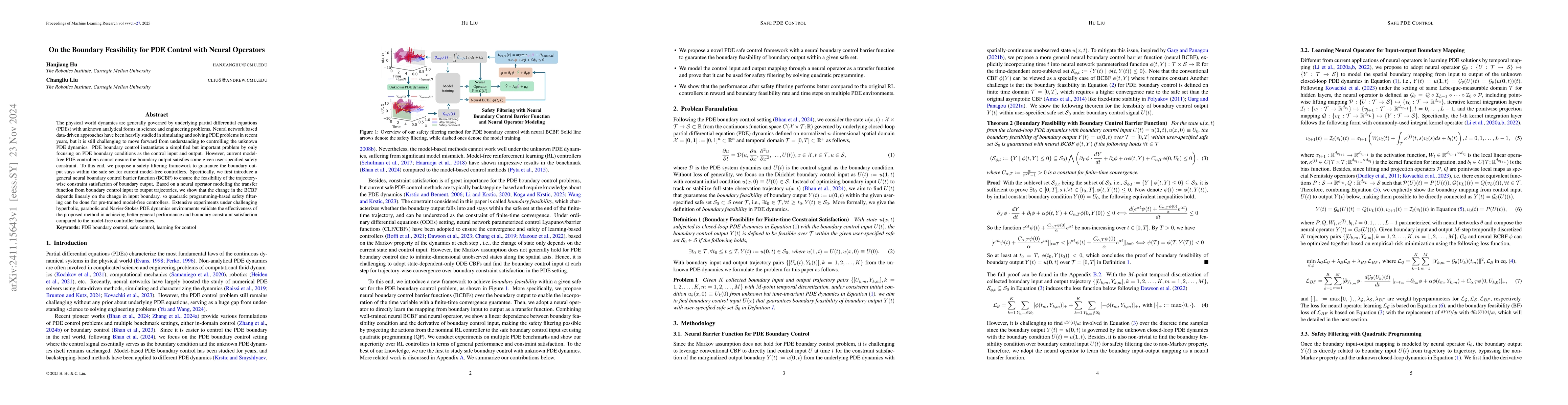 Thumbnail for On the Boundary Feasibility for PDE Control with Neural Operators