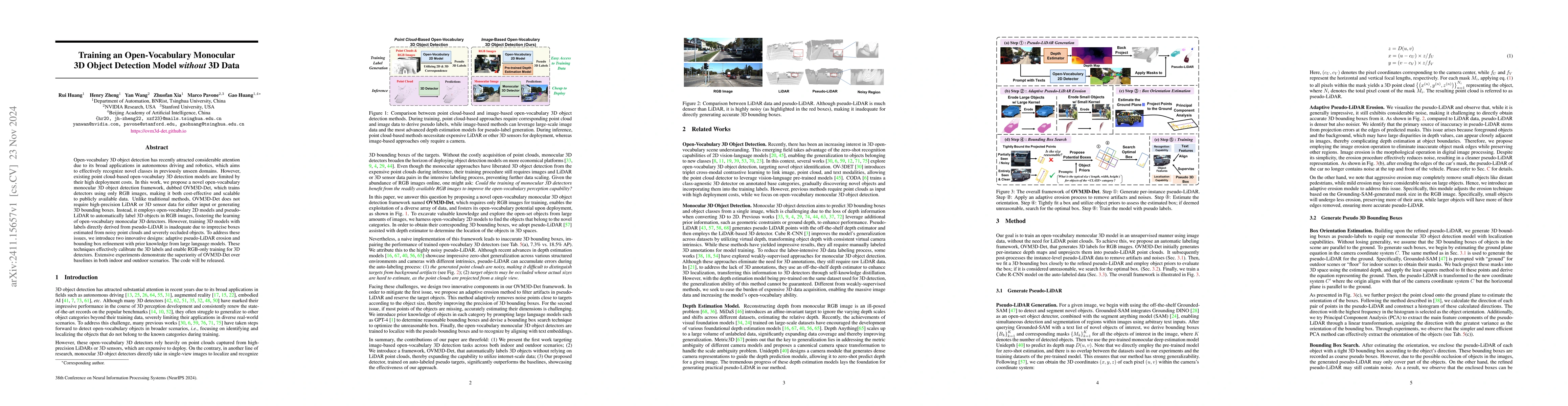Thumbnail for Training an Open-Vocabulary Monocular 3D Object Detection Model without
  3D Data