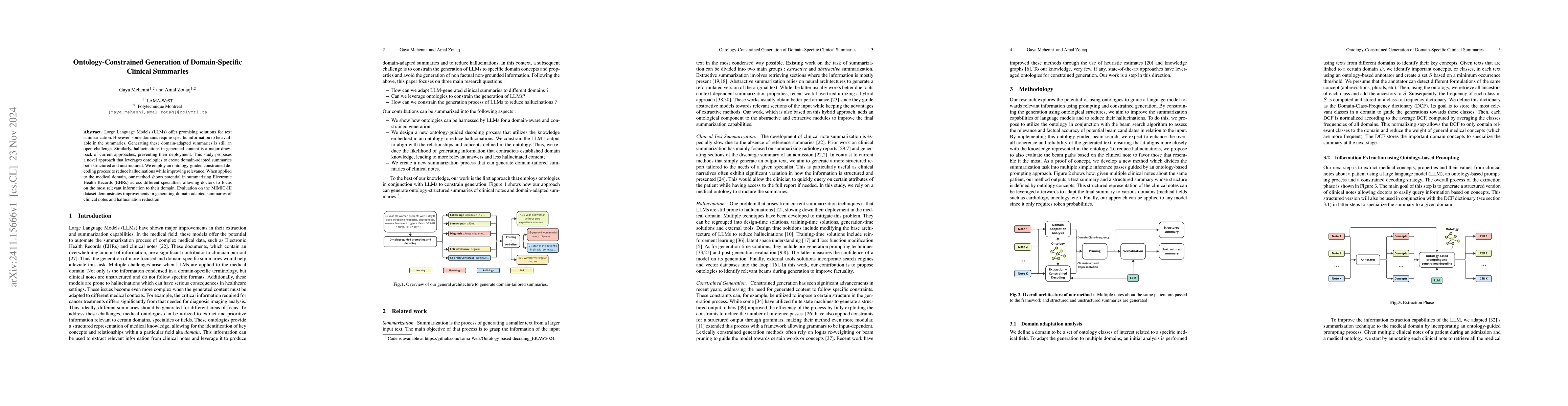 Thumbnail for Ontology-Constrained Generation of Domain-Specific Clinical Summaries