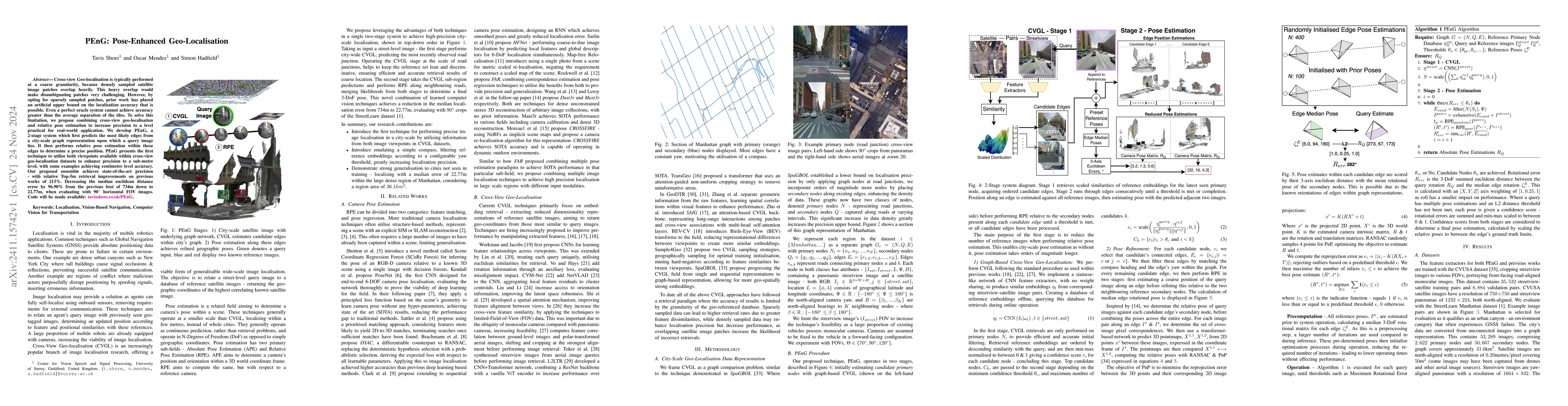 Thumbnail for PEnG: Pose-Enhanced Geo-Localisation