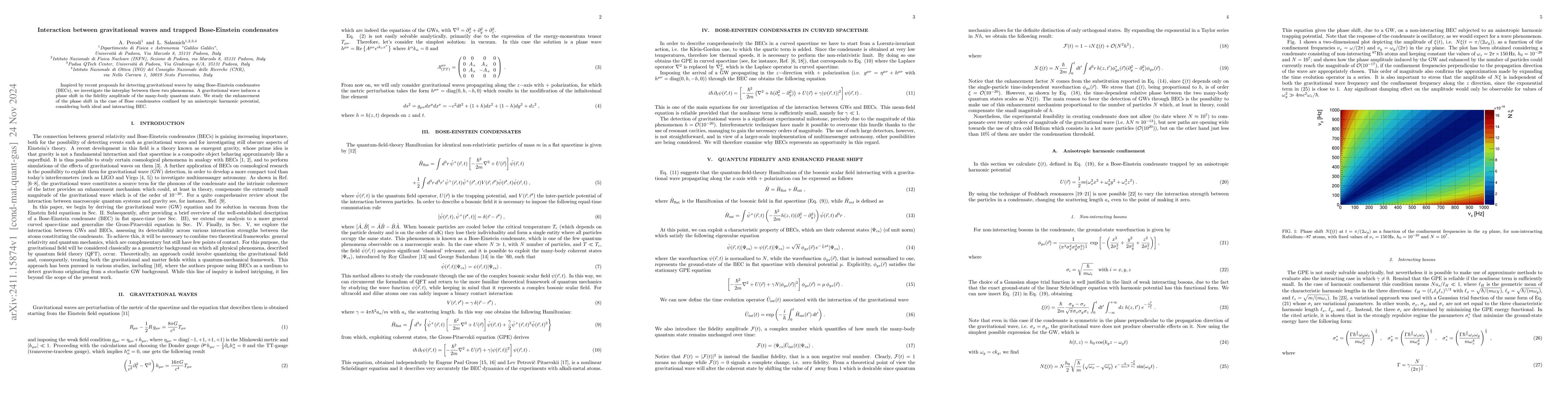 Thumbnail for Interaction between gravitational waves and trapped Bose-Einstein
  condensates