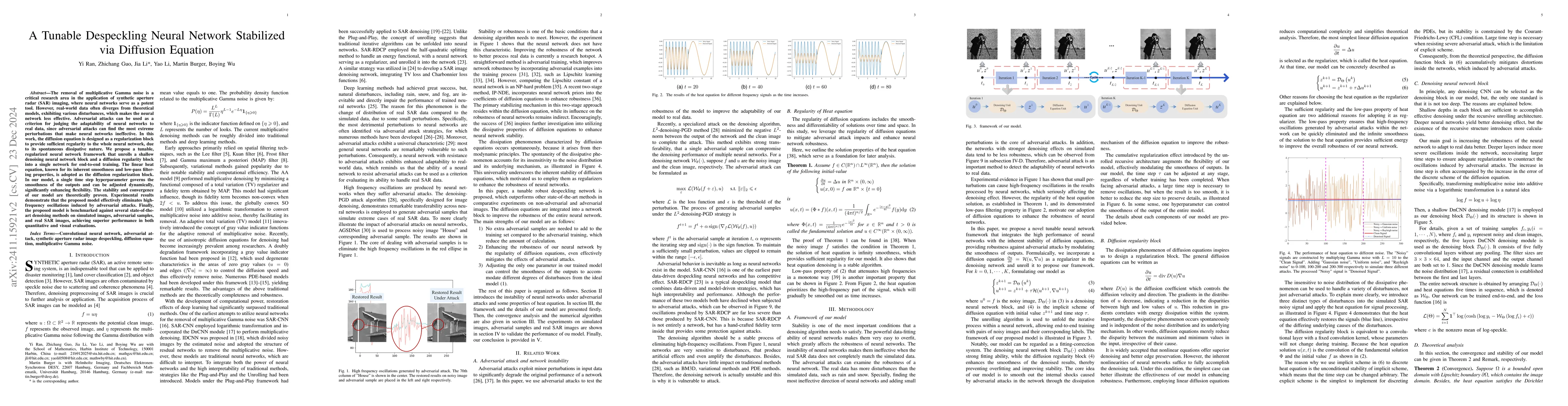 Thumbnail for A Tunable Despeckling Neural Network Stabilized via Diffusion Equation