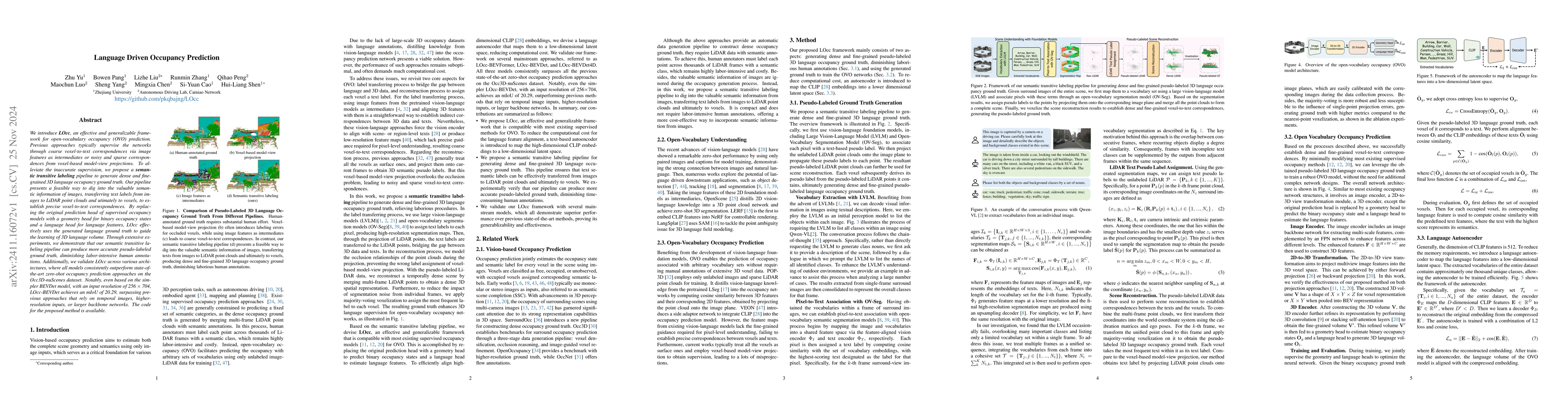 Thumbnail for Language Driven Occupancy Prediction