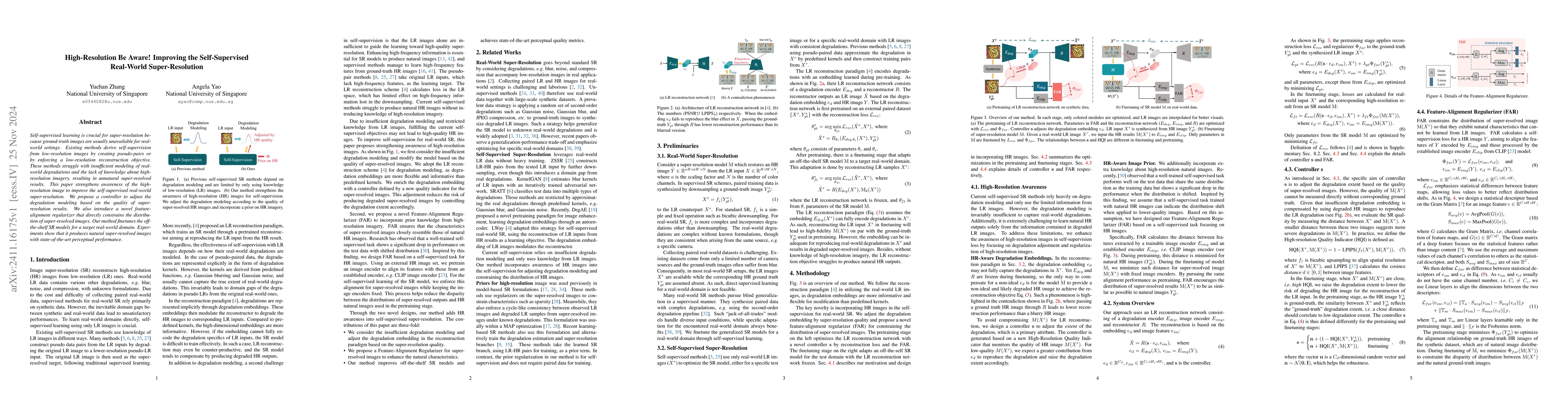 Thumbnail for High-Resolution Be Aware! Improving the Self-Supervised Real-World
  Super-Resolution