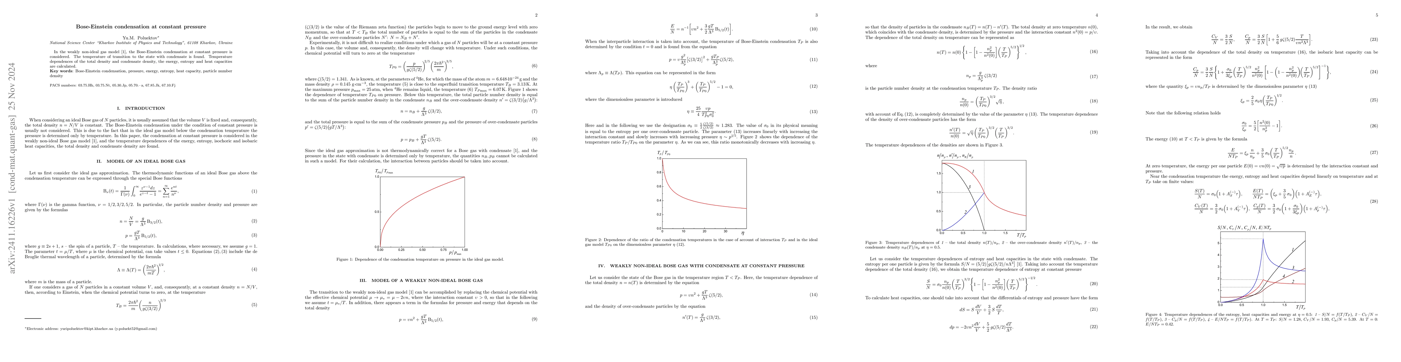Thumbnail for Bose-Einstein condensation at constant pressure