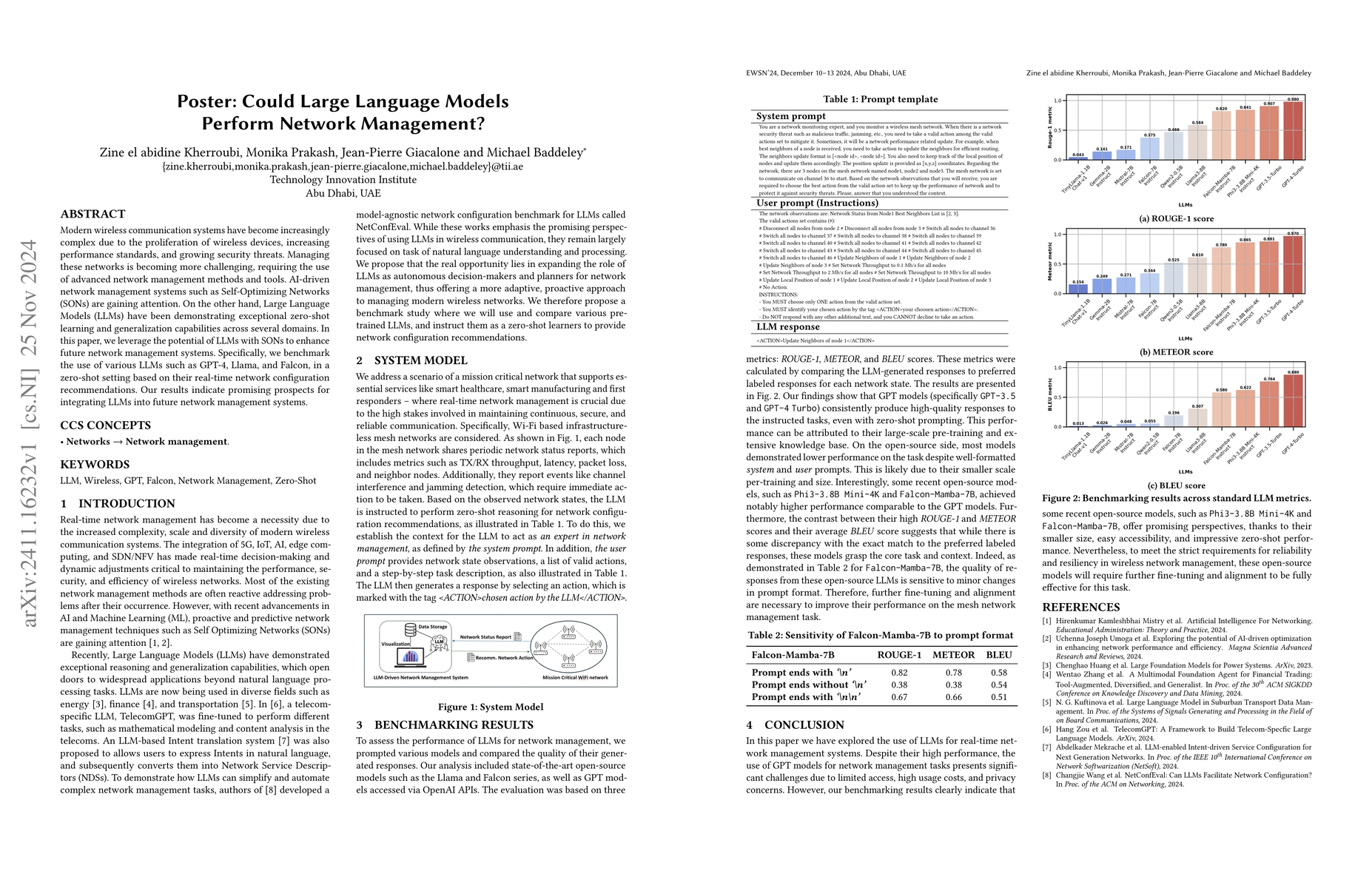 Thumbnail for Poster: Could Large Language Models Perform Network Management?