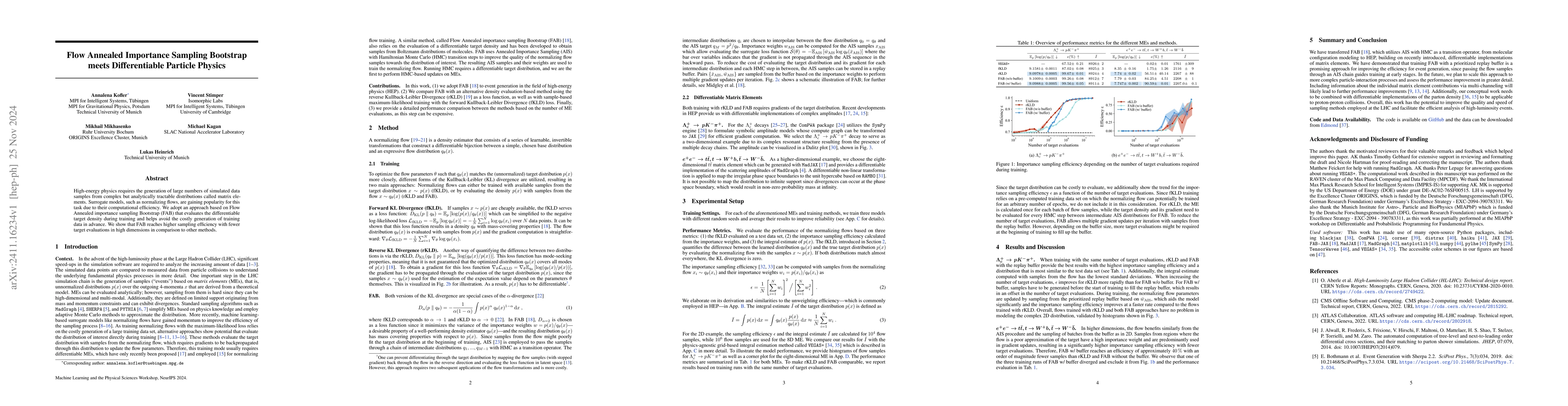 Thumbnail for Flow Annealed Importance Sampling Bootstrap meets Differentiable
  Particle Physics