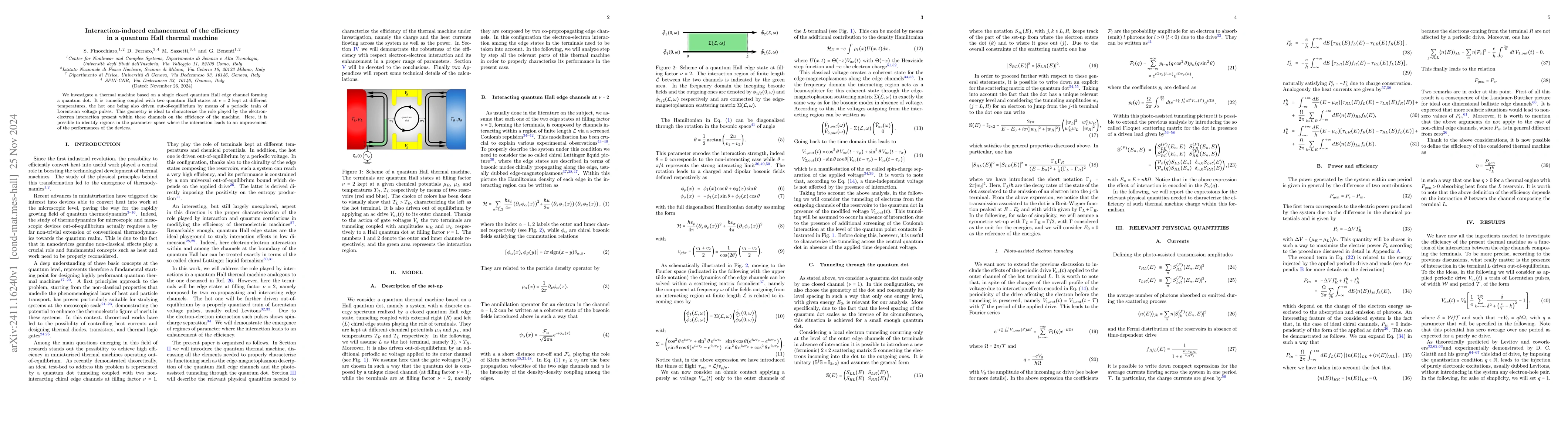 Thumbnail for Interaction-induced enhancement of the efficiency in a quantum Hall
  thermal machine
