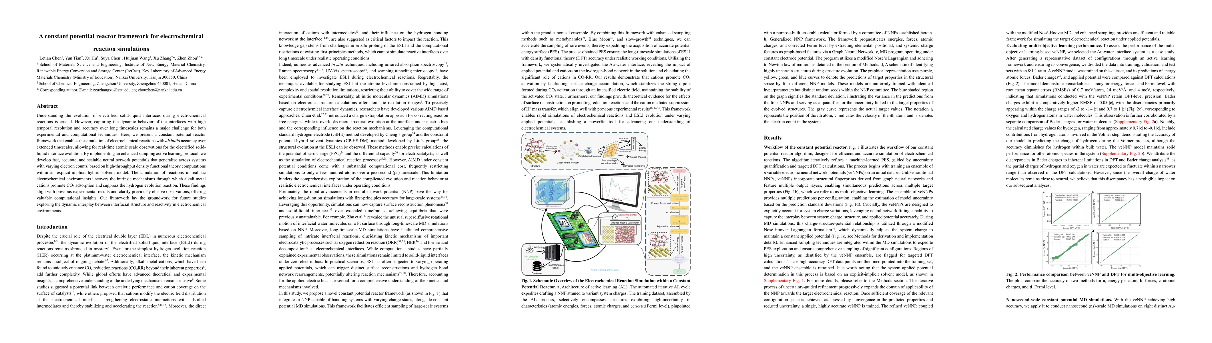 Thumbnail for A constant potential reactor framework for electrochemical reaction
  simulations