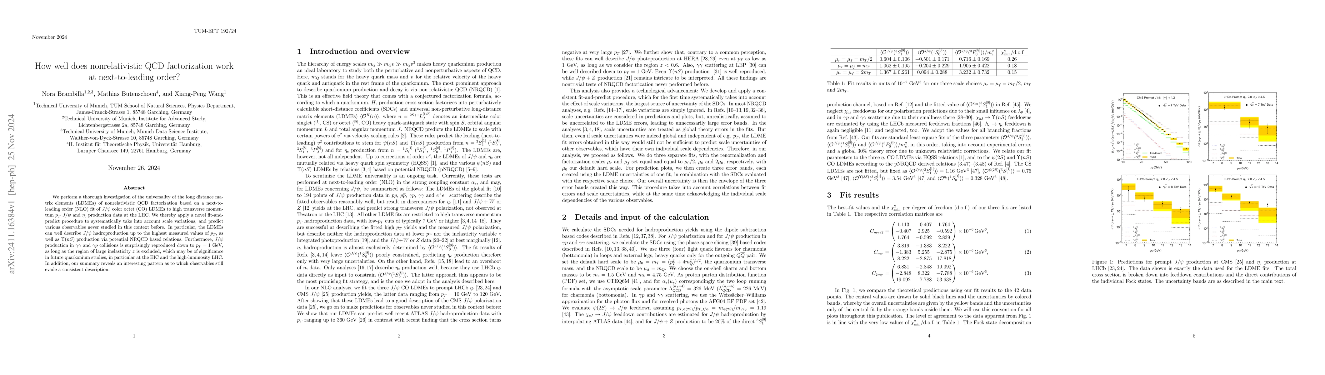 Thumbnail for How well does nonrelativistic QCD factorization work at next-to-leading
  order?