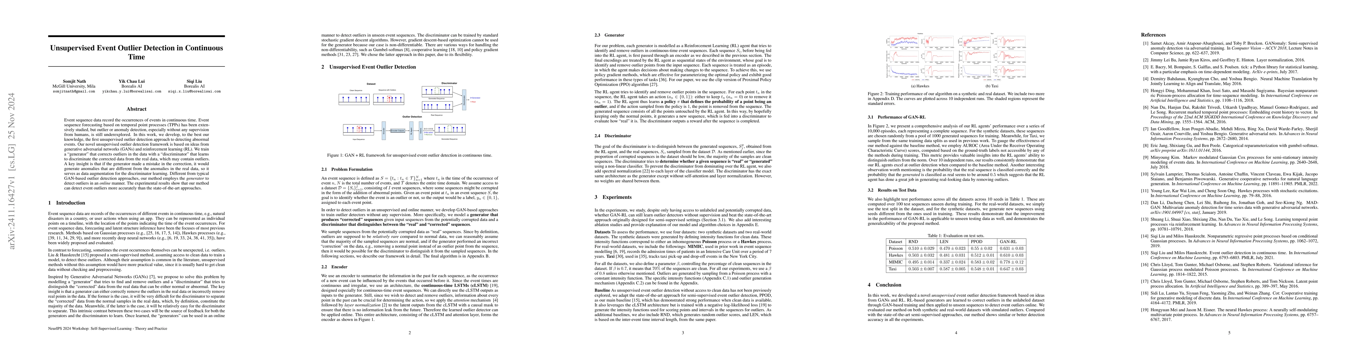 Thumbnail for Unsupervised Event Outlier Detection in Continuous Time