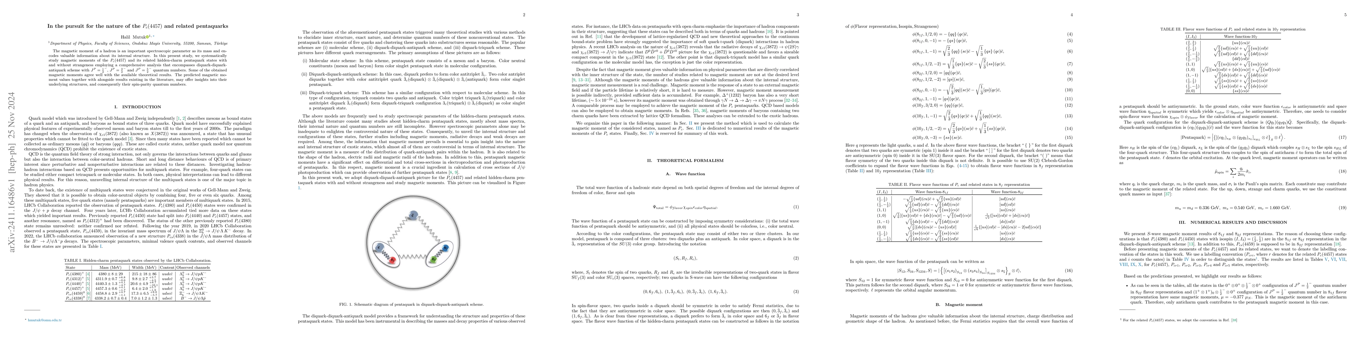 Thumbnail for In the pursuit for the nature of the $P_c(4457)$ and related pentaquarks