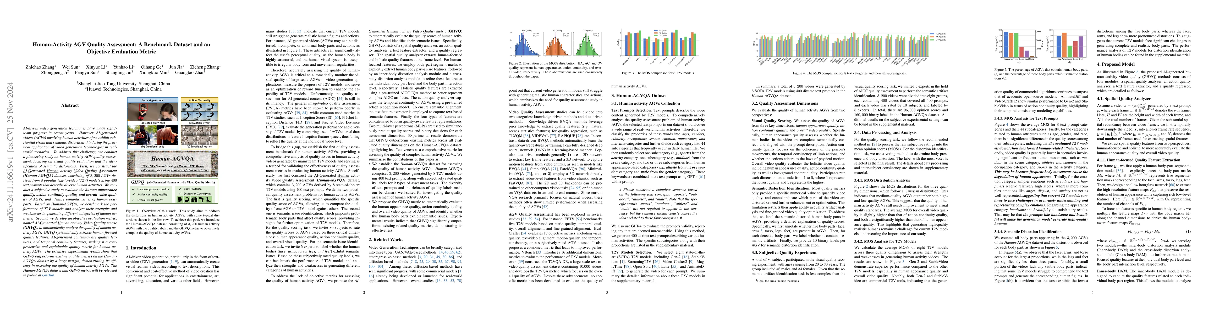 Thumbnail for Human-Activity AGV Quality Assessment: A Benchmark Dataset and an
  Objective Evaluation Metric