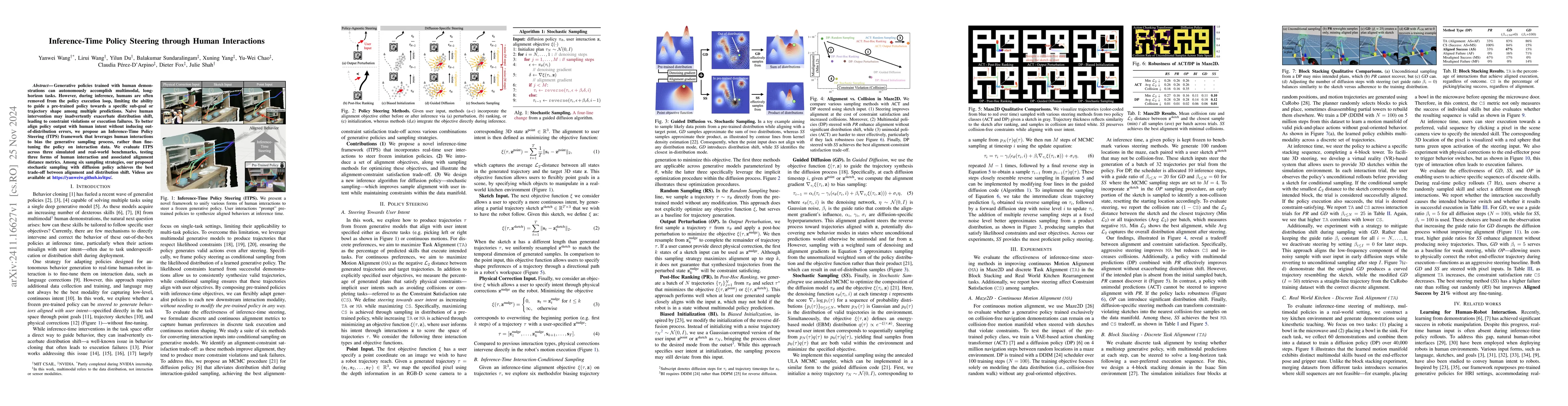 Thumbnail for Inference-Time Policy Steering through Human Interactions