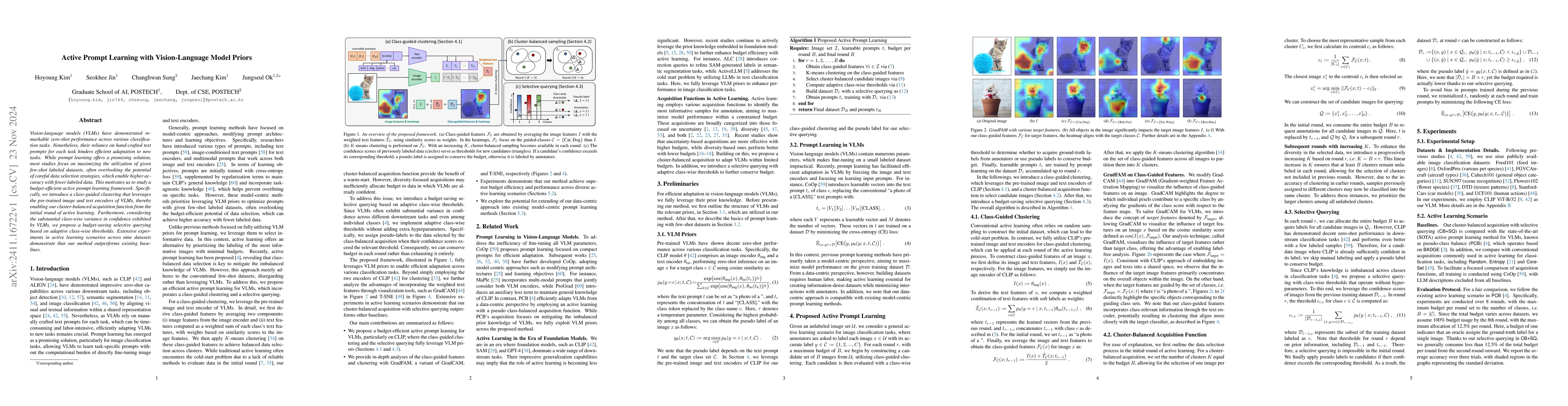 Thumbnail for Active Prompt Learning with Vision-Language Model Priors