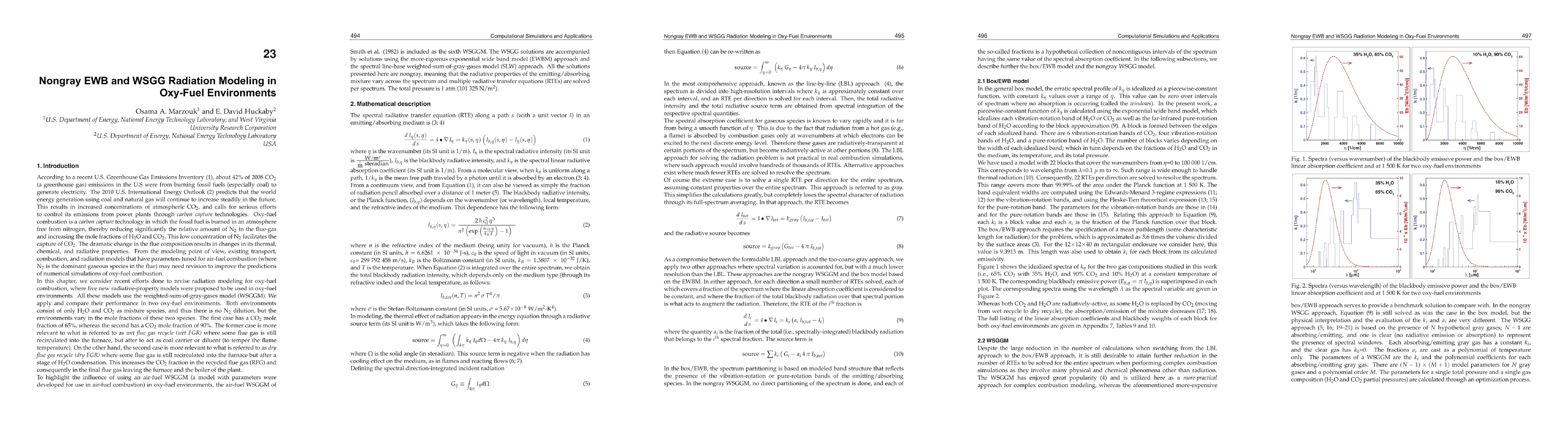 Thumbnail for Nongray EWB and WSGG Radiation Modeling in Oxy-Fuel Environments