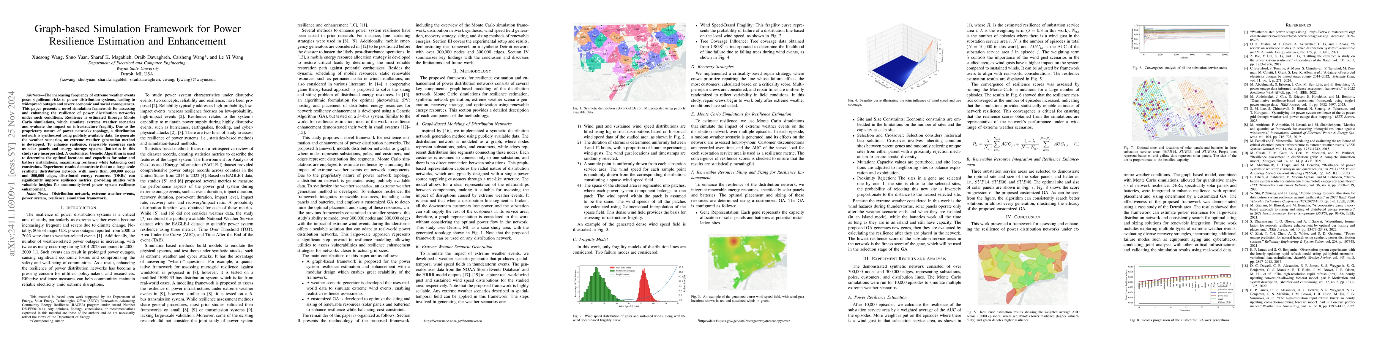 Thumbnail for Graph-based Simulation Framework for Power Resilience Estimation and
  Enhancement
