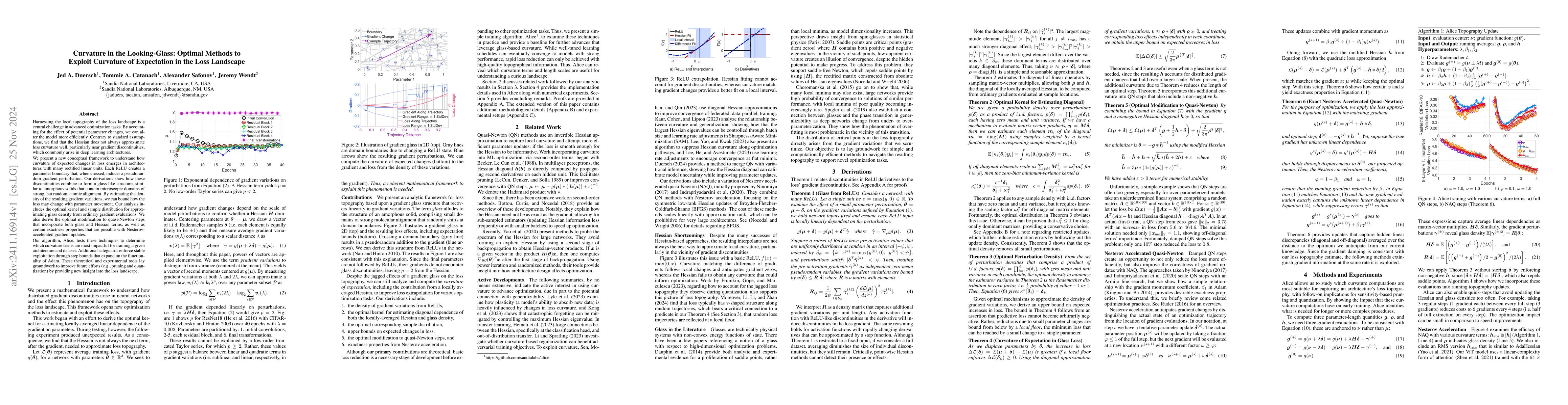 Thumbnail for Curvature in the Looking-Glass: Optimal Methods to Exploit Curvature of
  Expectation in the Loss Landscape