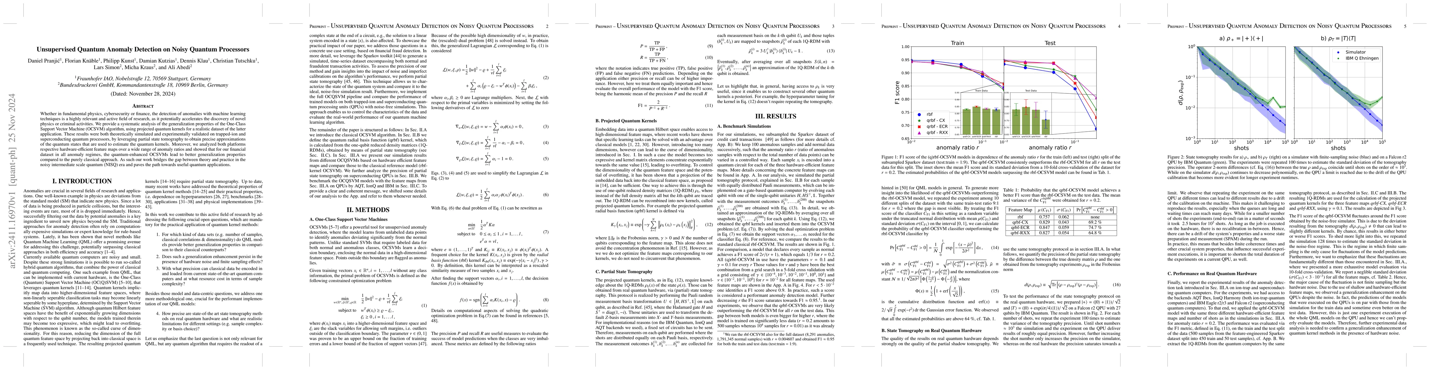 Thumbnail for Unsupervised Quantum Anomaly Detection on Noisy Quantum Processors