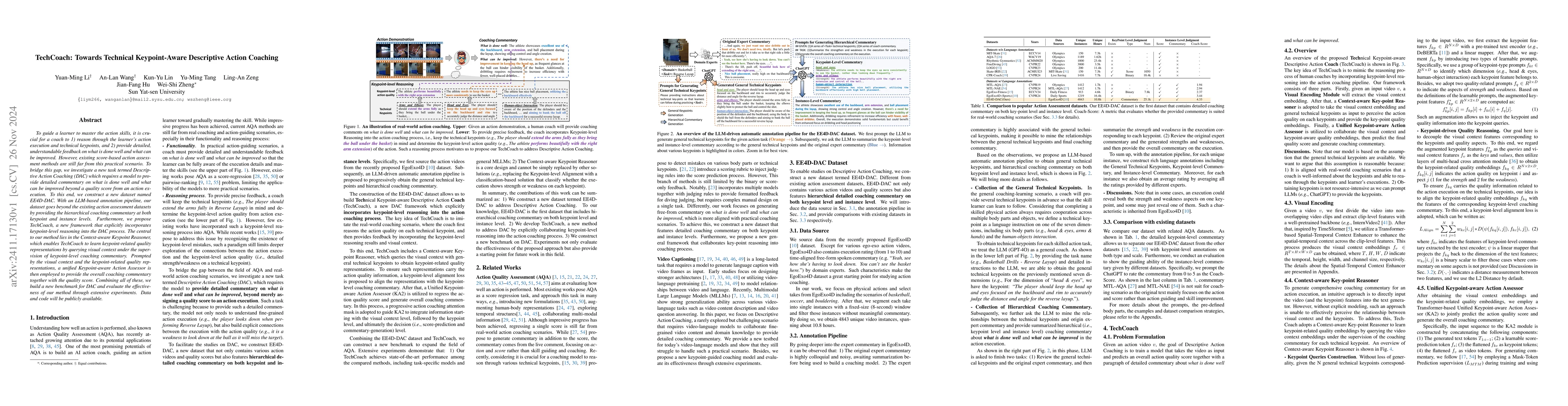 Thumbnail for TechCoach: Towards Technical Keypoint-Aware Descriptive Action Coaching