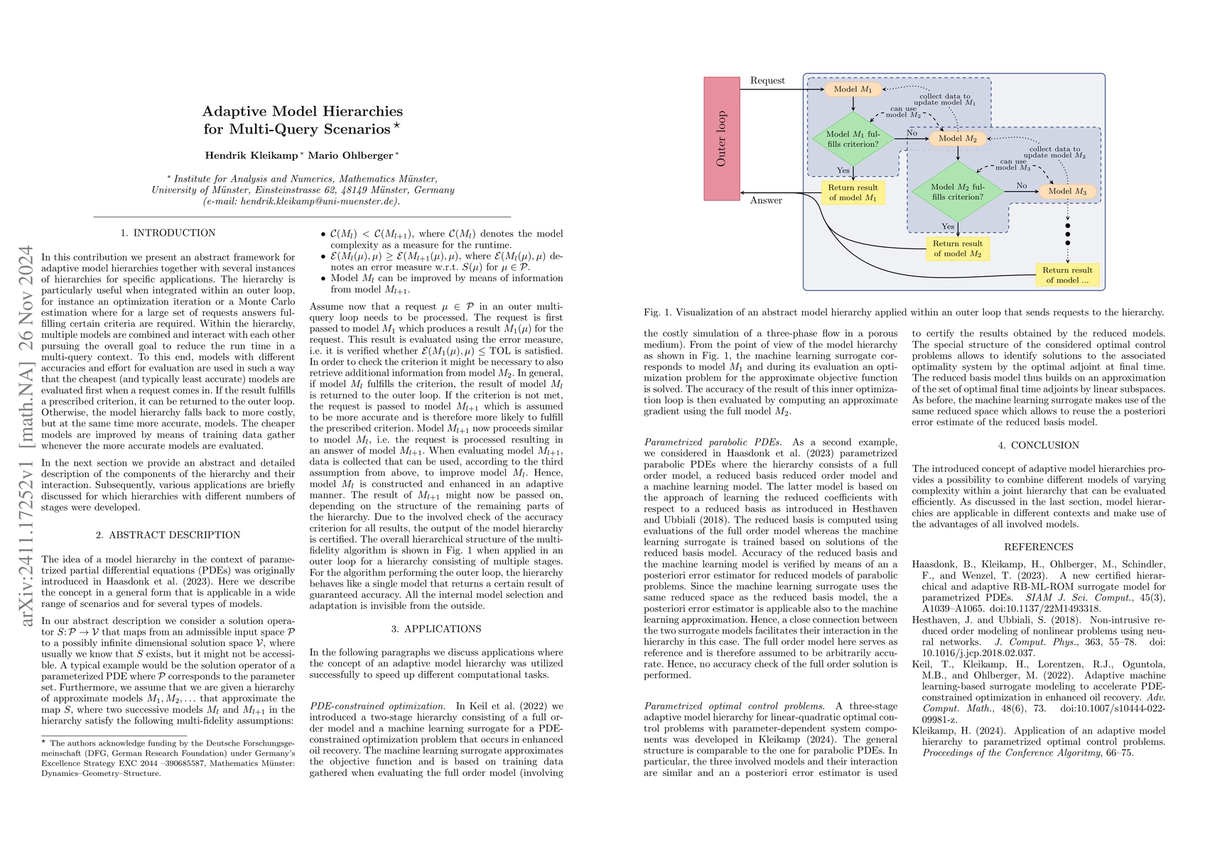 Thumbnail for Adaptive Model Hierarchies for Multi-Query Scenarios