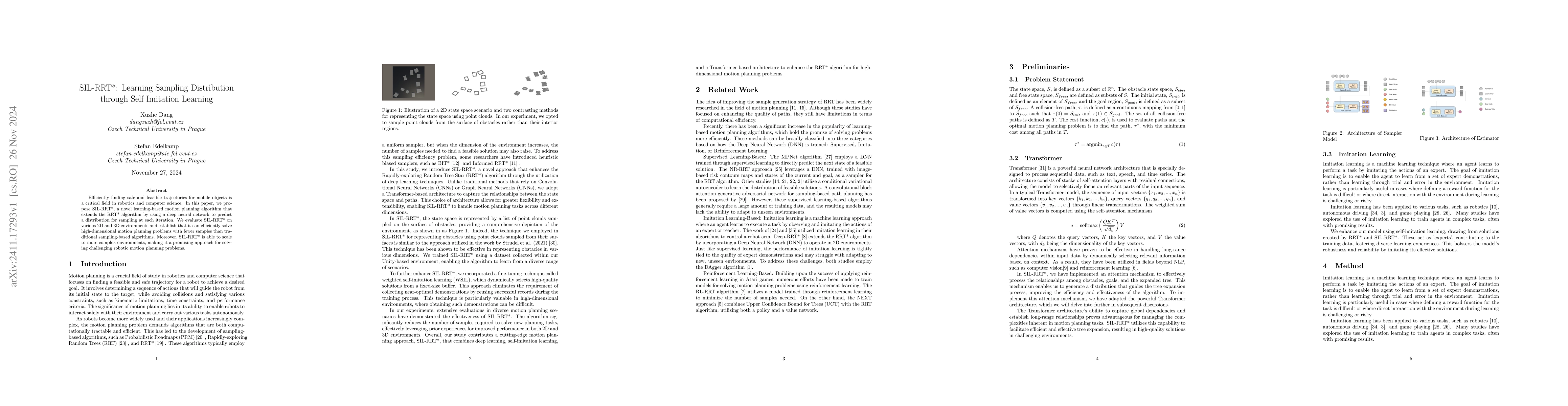 Thumbnail for SIL-RRT*: Learning Sampling Distribution through Self Imitation Learning