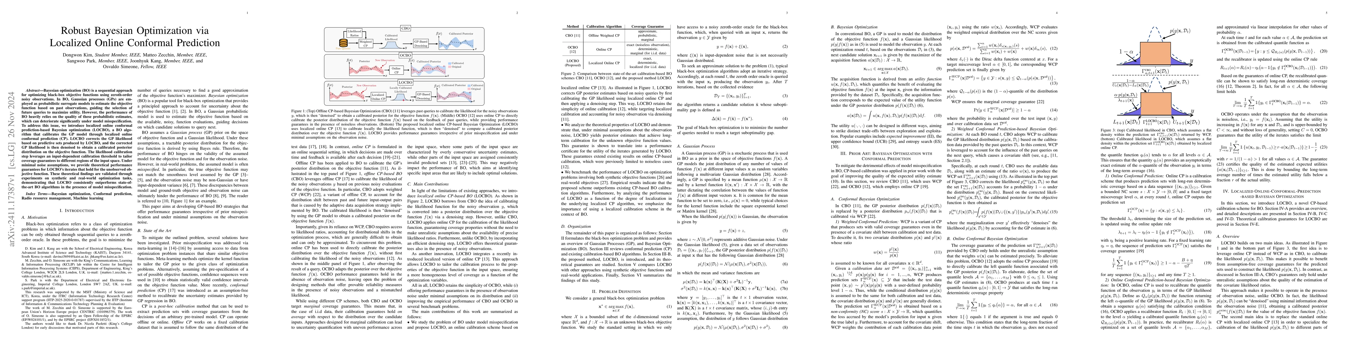 Thumbnail for Robust Bayesian Optimization via Localized Online Conformal Prediction