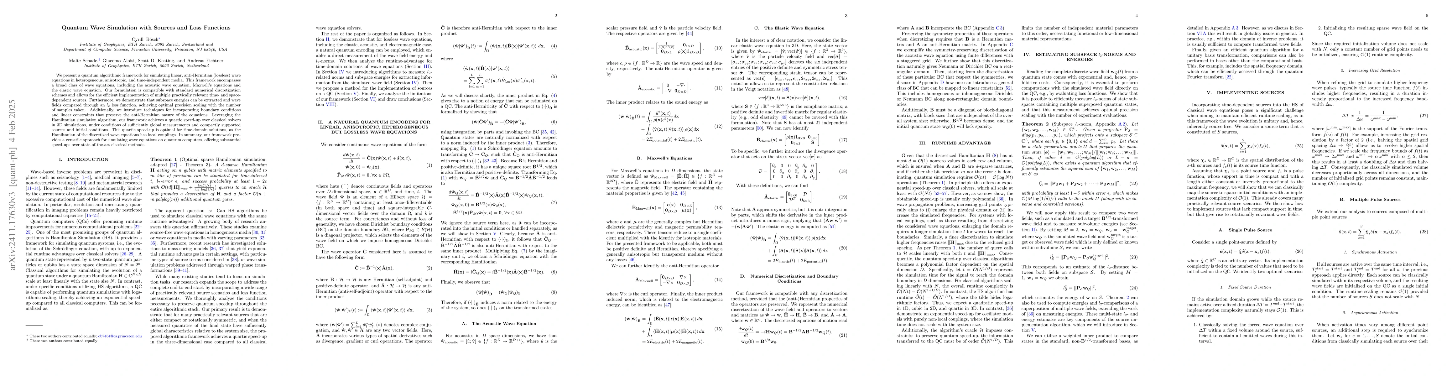 Thumbnail for Quantum Wave Simulation with Sources and Loss Functions
