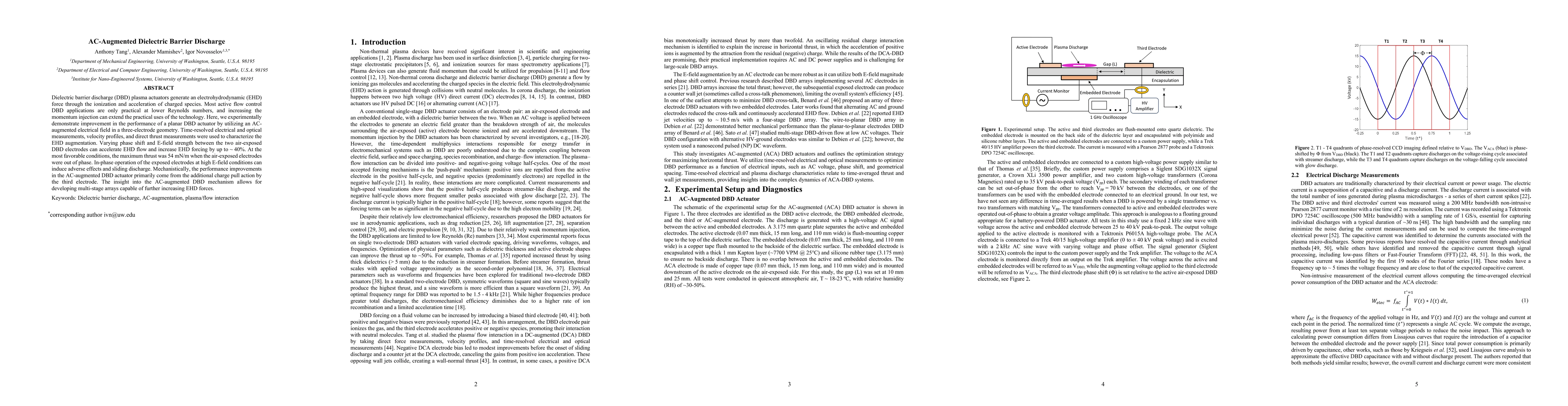 Thumbnail for AC-Augmented Dielectric Barrier Discharge