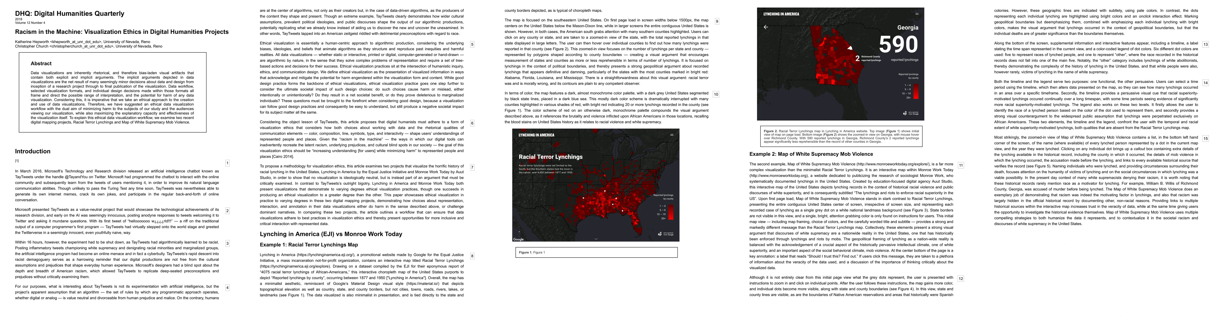 Thumbnail for Racism in the Machine: Visualization Ethics in Digital Humanities
  Projects