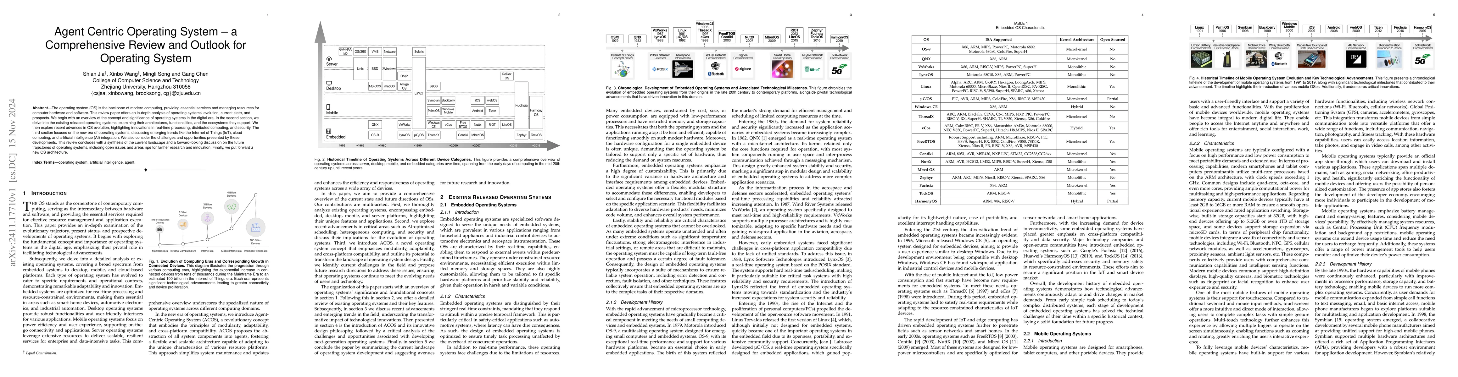 Thumbnail for Agent Centric Operating System -- a Comprehensive Review and Outlook for
  Operating System