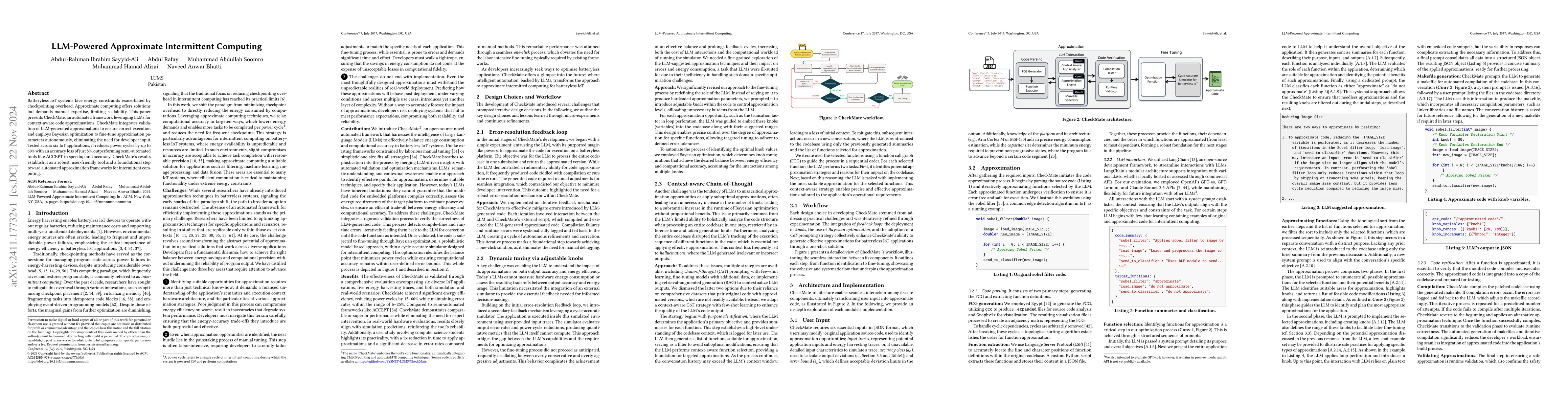 Thumbnail for LLM-Powered Approximate Intermittent Computing