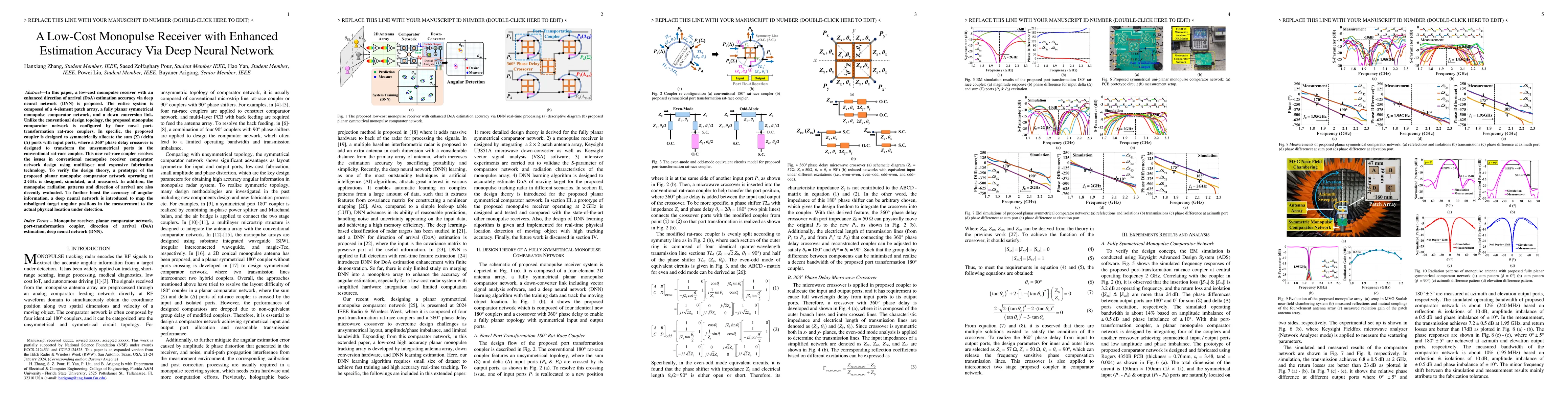 Thumbnail for A Low-Cost Monopulse Receiver with Enhanced Estimation Accuracy Via Deep
  Neural Network