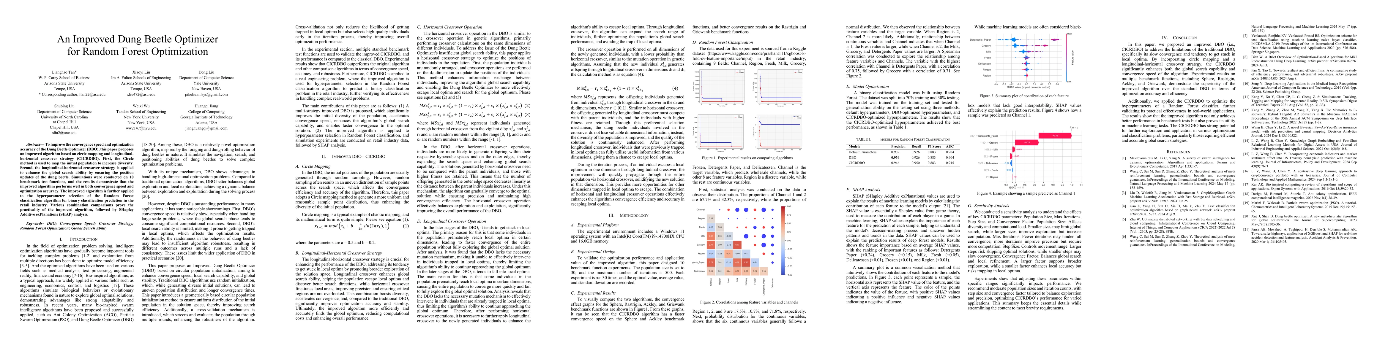 Thumbnail for An Improved Dung Beetle Optimizer for Random Forest Optimization