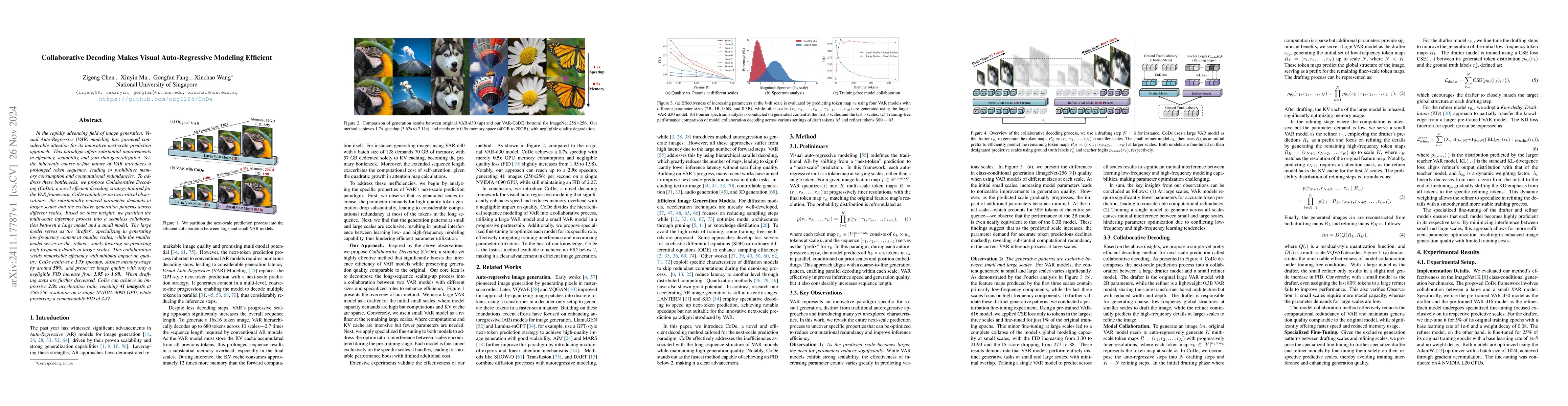 Thumbnail for Collaborative Decoding Makes Visual Auto-Regressive Modeling Efficient