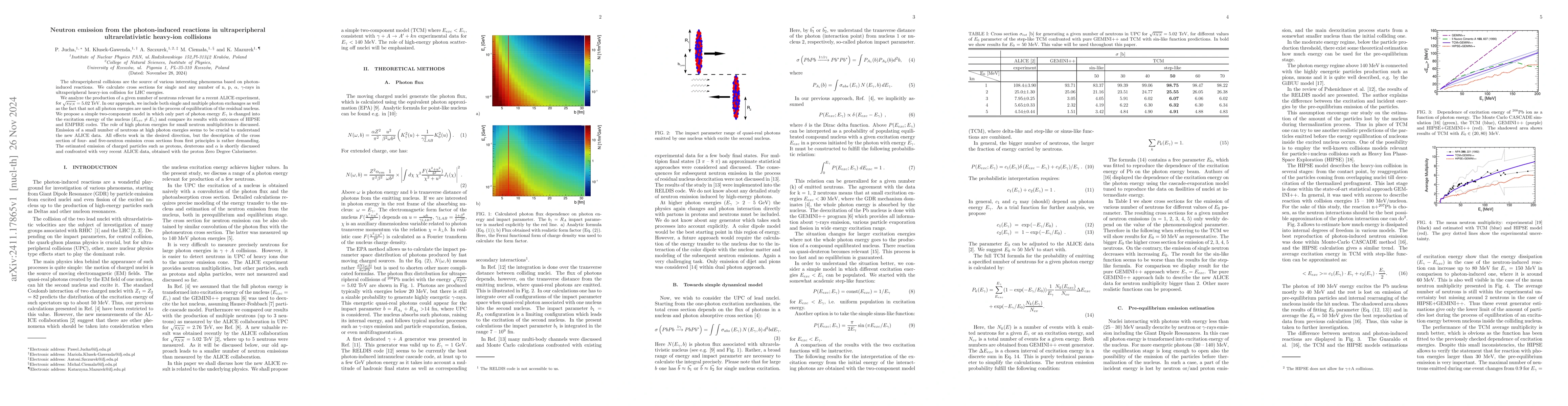 Thumbnail for Neutron emission from the photon-induced reactions in ultraperipheral
  ultrarelativistic heavy-ion collisions