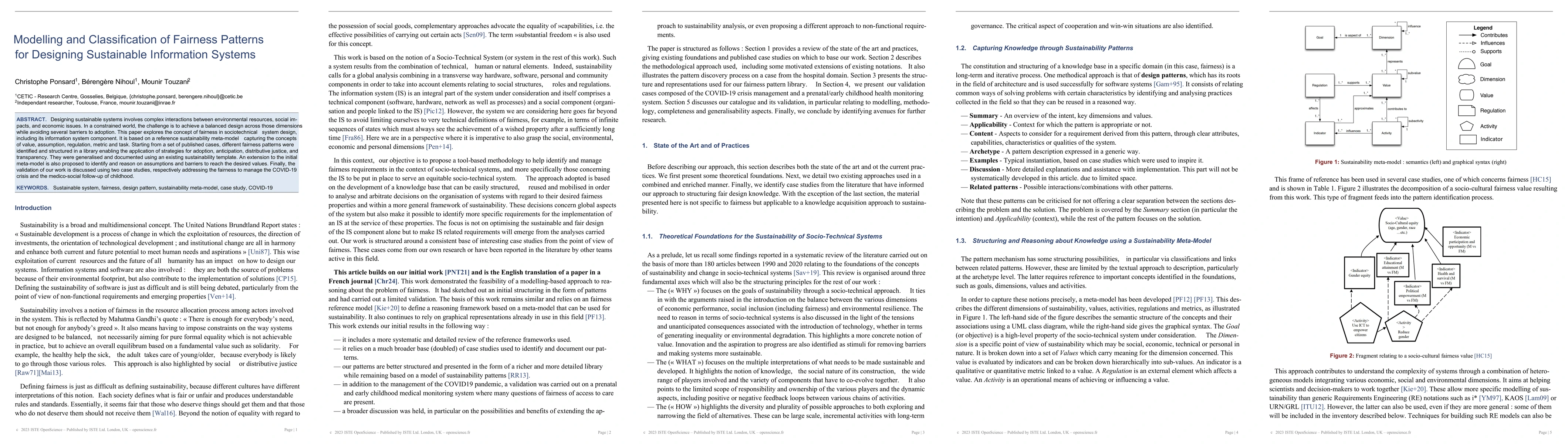 Thumbnail for Modelling and Classification of Fairness Patterns for Designing
  Sustainable Information Systems