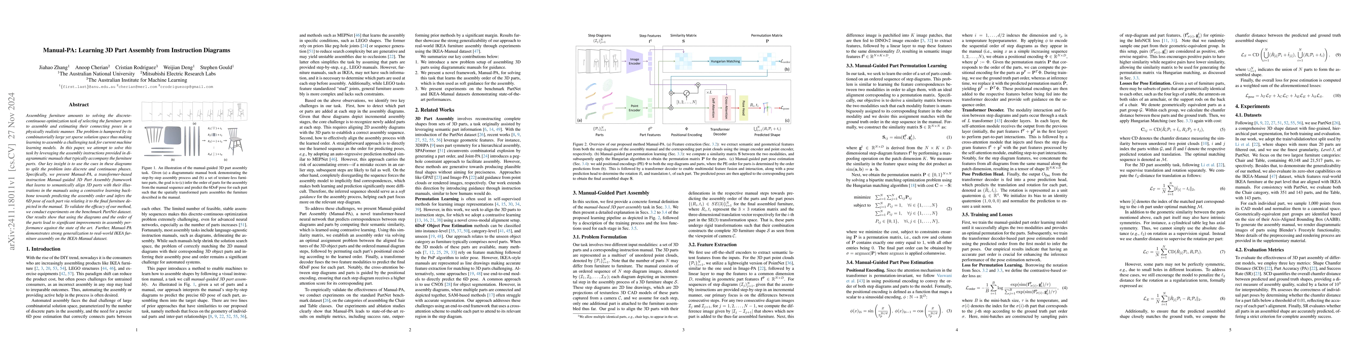 Thumbnail for Manual-PA: Learning 3D Part Assembly from Instruction Diagrams