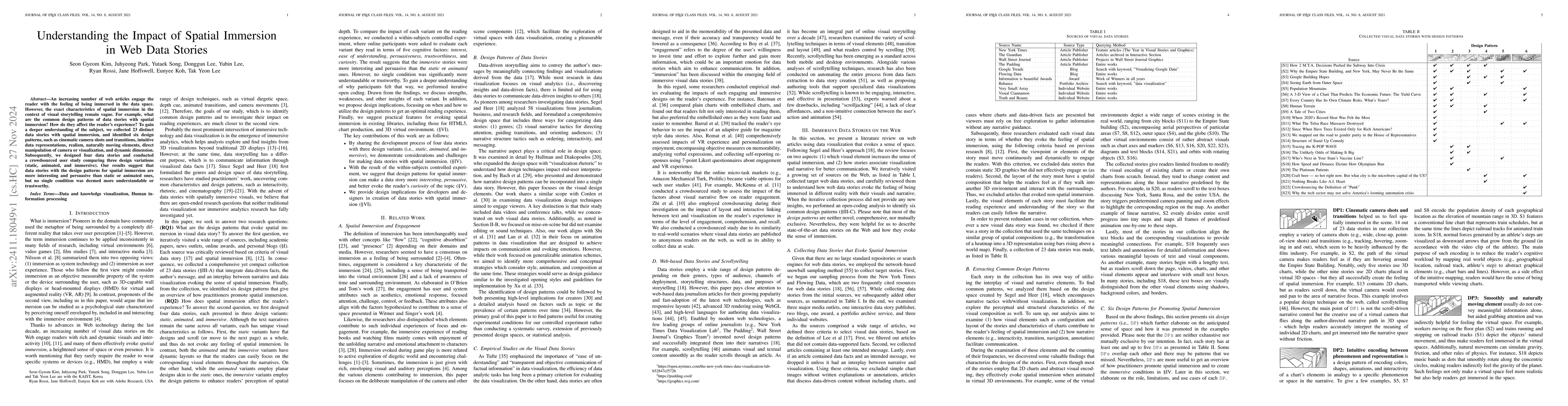 Thumbnail for Understanding the Impact of Spatial Immersion in Web Data Stories